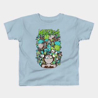 METWOPOWIS DOODLE ILLUSTRATION Kids T-Shirt